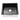 Aquaperla 510x440mm Gunmetal Grey Single Bowl Kitchen Sink - Nano Coated Stainless Steel, Top or Undermount, view 2