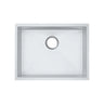 Aquaperla 586x450mm Single Bowl Kitchen Sink - Stainless Steel, Top or Undermount