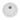 Aquaperla Arete 461mm Round Matte White Single Bowl Granite Sink