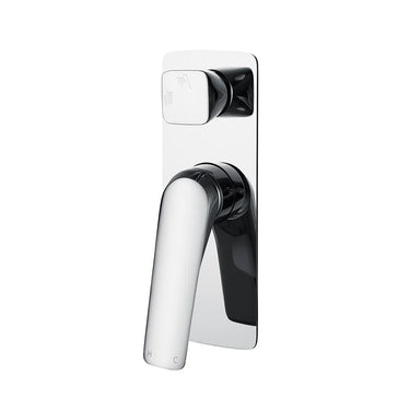 Aquaperla AU Chrome shower wall mixer with diverter