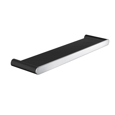 Aquaperla Bellino Chrome & Black Shower Shelf