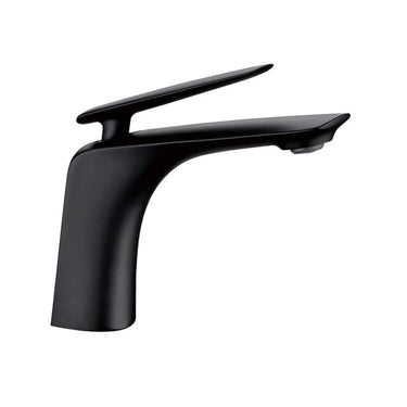 Aquaperla Bellino Matte Black basin mixer tap for bathroom vanity basins