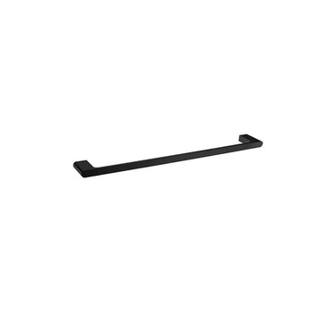 Aquaperla Bellino Matte Black Single Towel Rail 800mm
