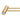 Aquaperla Brushed Brass Double Towel Rail 600mm, view 3