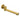 Aquaperla Brushed Brass Swivel Bath Spout 240mm - Round Wall Spout