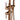 Aquaperla Brushed Copper Freestanding Bath Mixer with Hand Shower - Round Gooseneck, Floor Mounted, view 3