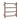 Aquaperla Brushed Copper heated towel rail, 4 bars, round, view 3
