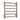 Aquaperla Brushed Copper heated towel rail, 6 bars, round, view 4