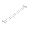 Aquaperla Chrome Double Towel Rail 600mm