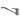 Aquaperla Chrome Kitchen Mixer Tap - Long Low Swivel Spout