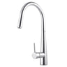 Aquaperla Chrome Pull Out Kitchen Mixer Tap - Tapered Round Body