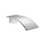 Aquaperla Chrome Waterfall Bath Spout 183mm - Wall Spout