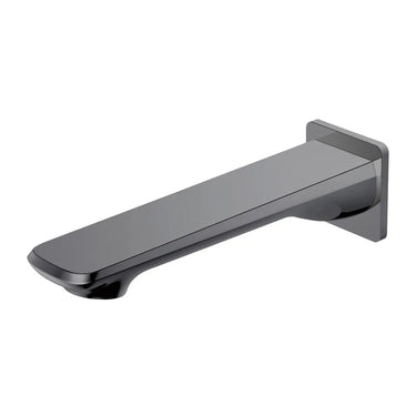 Aquaperla Esperia Gunmetal Bath Spout 188mm - Wall Spout