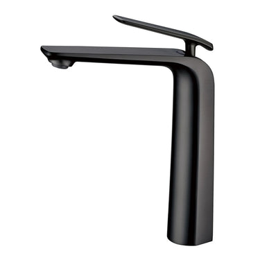 Aquaperla Esperia Gunmetal tall basin mixer tap for vessel and above-counter basins