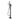 Aquaperla Gunmetal Freestanding Bath Mixer with Hand Shower - Square Spout, Floor Mounted