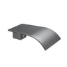 Aquaperla Gunmetal Waterfall Bath Spout 183mm - Wall Spout