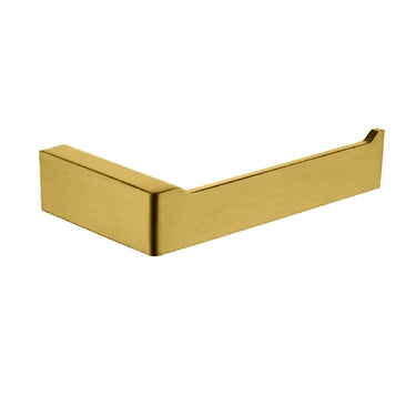 Aquaperla Ivano Brushed Brass Toilet Roll Holder