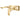 Aquaperla Ivano Brushed Brass wall basin mixer set with spout, view 3