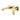 Aquaperla Ivano Brushed Brass wall basin mixer set with spout