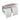 Aquaperla Ivano Chrome Double Toilet Roll Holder with Shelf, view 3