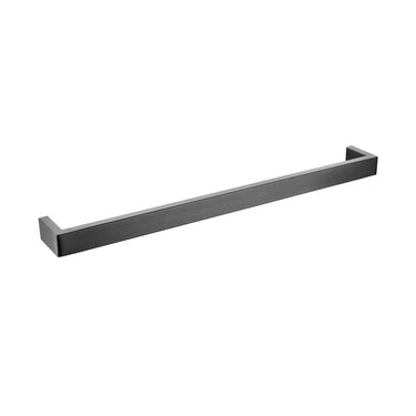 Aquaperla Ivano Gunmetal Single Towel Rail 600mm