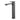 Aquaperla Ivano Gunmetal tall basin mixer tap for vessel and above-counter basins