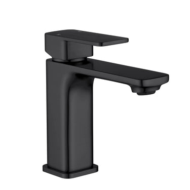 Aquaperla Ivano Matte Black basin mixer tap for bathroom vanity basins