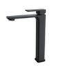 Aquaperla Ivano Matte Black tall basin mixer tap for vessel and above-counter basins