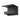 Aquaperla Ivano Matte Black Toilet Roll Holder with Shelf, view 2