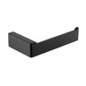 Aquaperla Ivano Matte Black Toilet Roll Holder