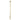Aquaperla Light Brushed Brass heated towel rail, single vertical bar with timer, view 5