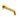 Aquaperla Lucid Pin Brushed Brass Bath Spout 160mm - Round Wall Spout