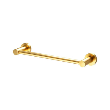 Aquaperla Lucid Pin Brushed Brass Hand Towel Rail
