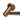 Aquaperla Lucid Pin Brushed Copper Hand Towel Rail, view 2