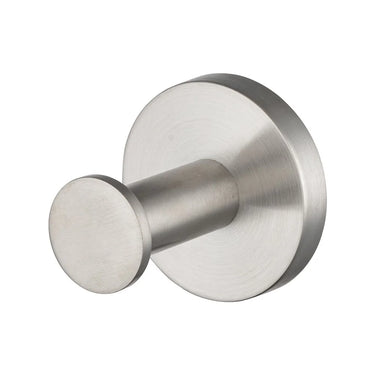 Aquaperla Lucid Pin Brushed Nickel Robe Hook