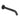 Aquaperla Lucid Pin Gunmetal Bath Spout 160mm - Round Wall Spout