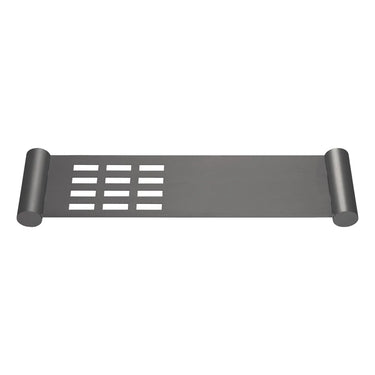 Aquaperla Lucid Pin Gunmetal Shower Shelf 400mm
