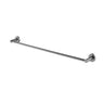 Aquaperla Lucid Pin Gunmetal Single Towel Rail 790mm