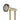 Aquaperla Lucid Pin Light Brushed Brass Double Towel Rail 790mm, view 4