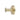 Aquaperla Lucid Pin Light Brushed Brass Robe Hook, view 2