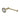 Aquaperla Lucid Pin Light Brushed Brass Toilet Roll Holder, view 3