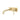 Aquaperla Lucid Pin Light Brushed Brass wall basin mixer set with spout
