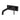 Aquaperla Lucid Pin Matte Black wall basin mixer set with spout