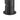 Aquaperla Lucid Pin separate plates Matte Black shower wall mixer with diverter, alternate view