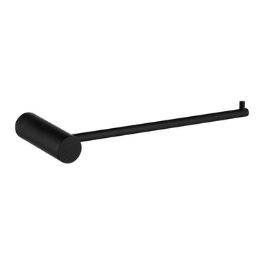Aquaperla Matte Black Hand Towel Holder