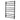 Aquaperla Matte Black heated towel rail, 9 bars, curved round