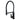 Aquaperla Matte Black Pull Out Kitchen Mixer Tap - Flexible Spout, Square Body