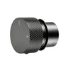 Aquaperla Moon Brushed Gunmetal progressive wall shower mixer for shower or bath