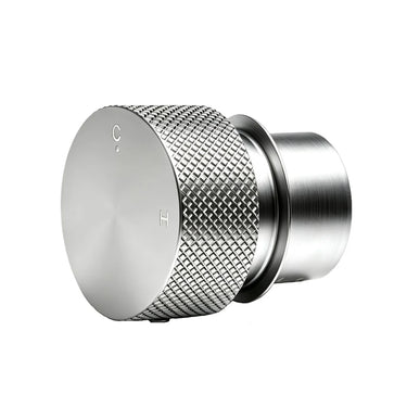 Aquaperla Moon Brushed Nickel progressive wall shower mixer for shower or bath