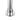 Close-up of the chrome finish on the Aquaperla Moon gooseneck basin mixer